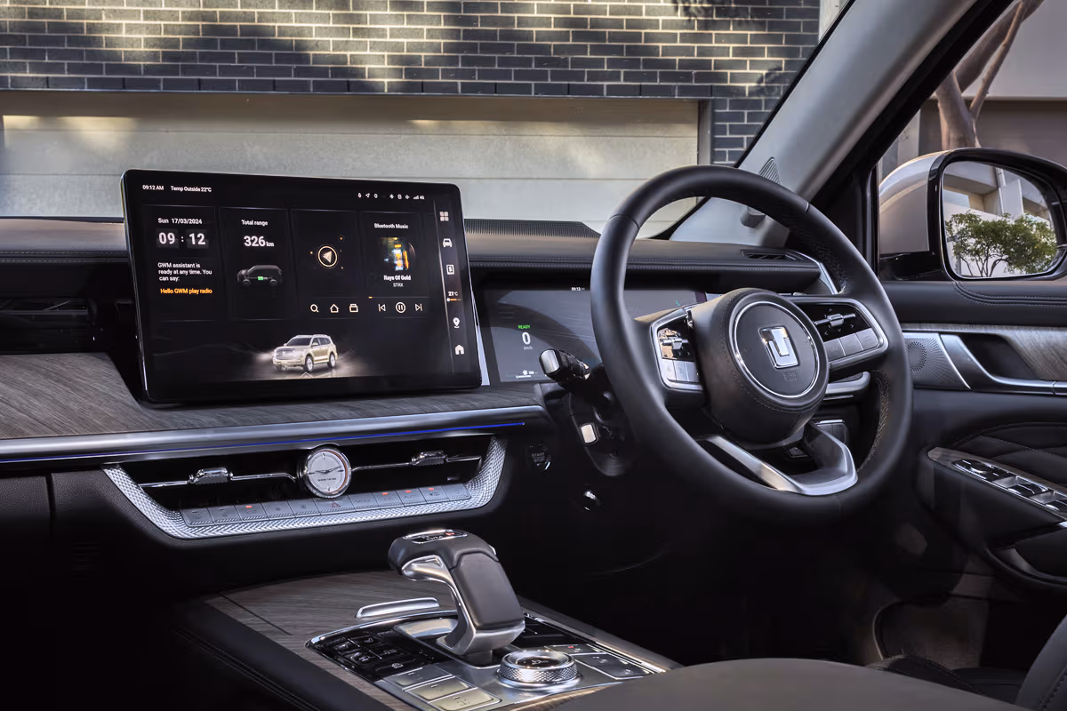 GWM Tank 500 Interior